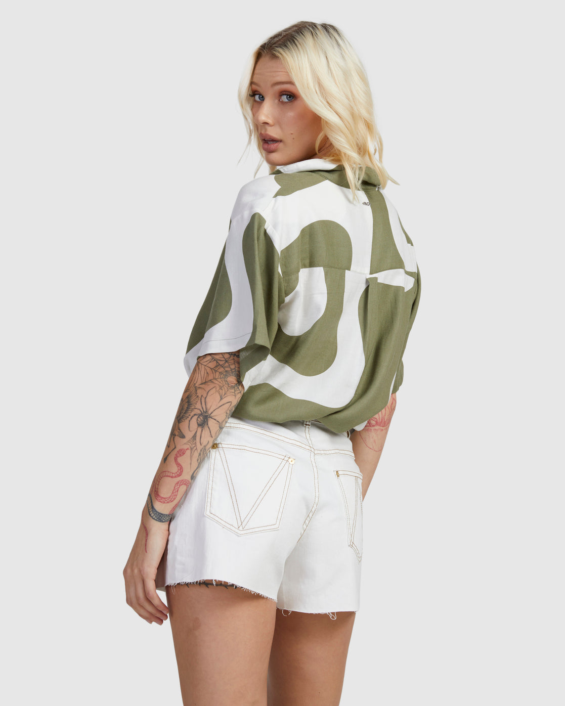 RVCA Womens Pacific Denim Short