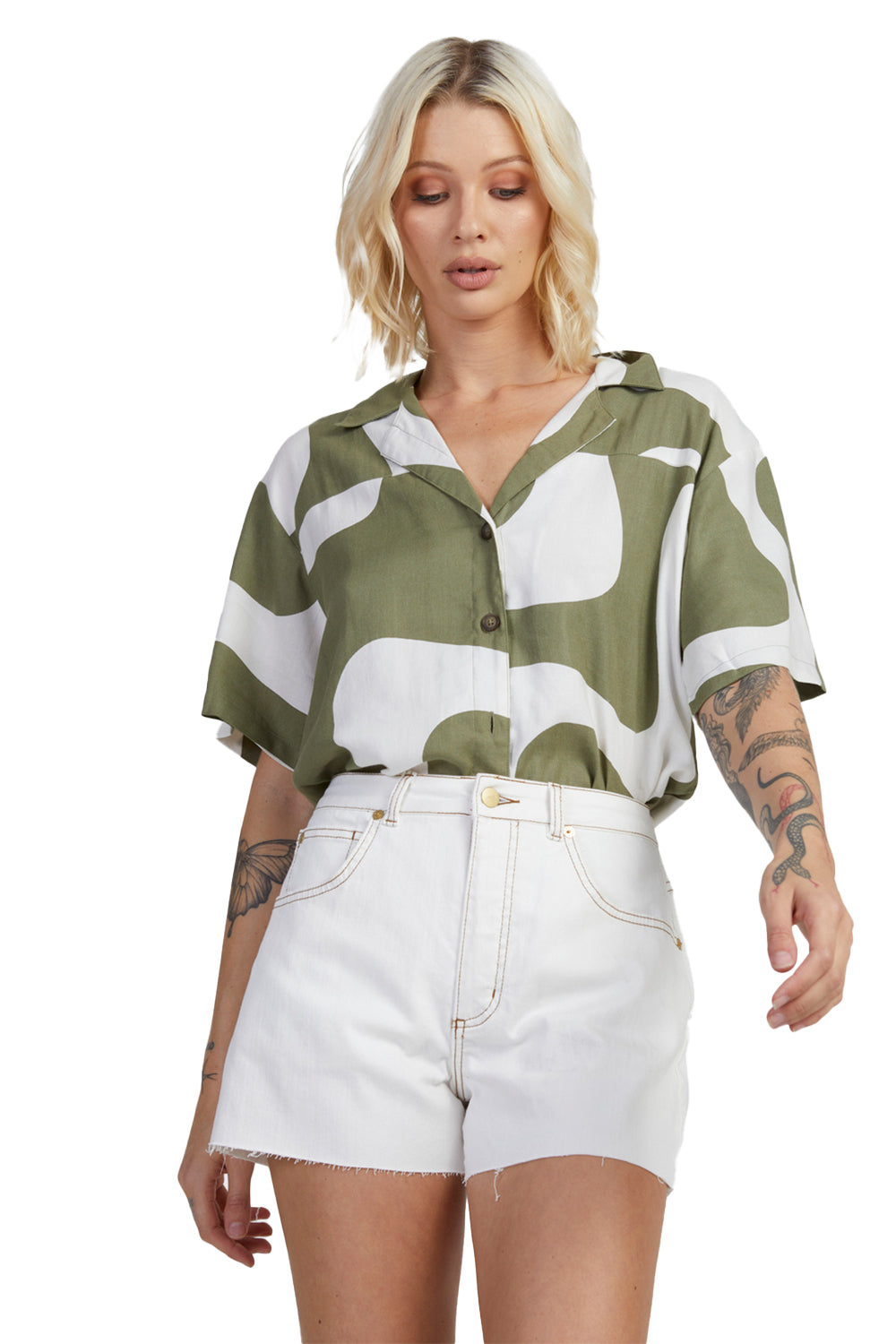 RVCA Womens Pacific Denim Short