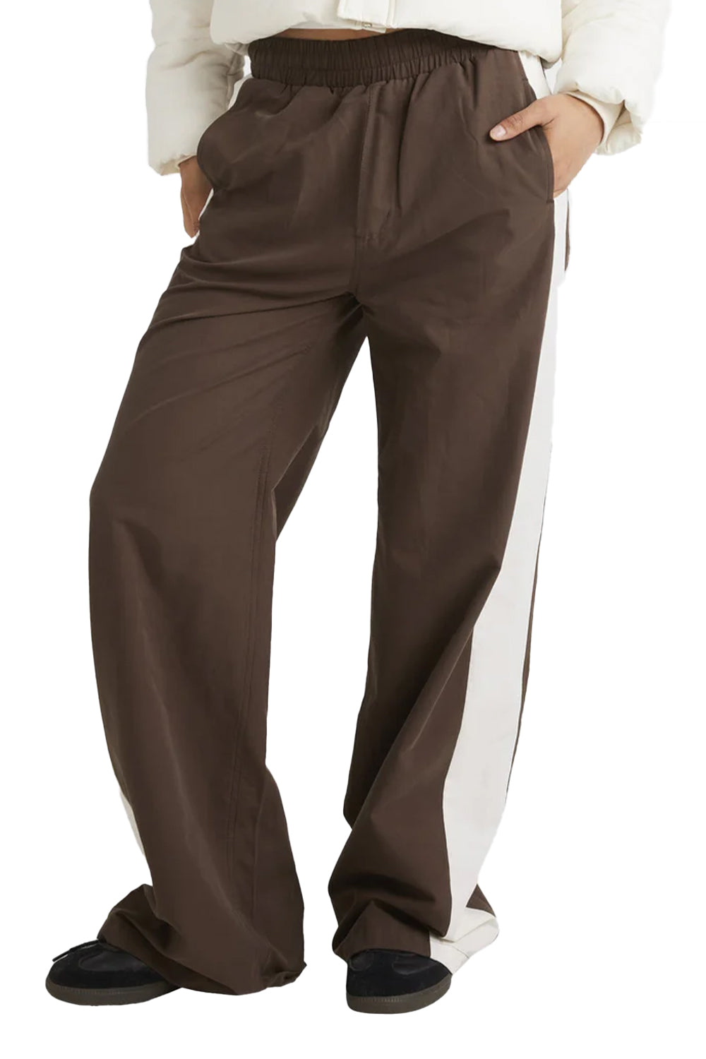 RVCA Womens Tracked Wide Leg Pant