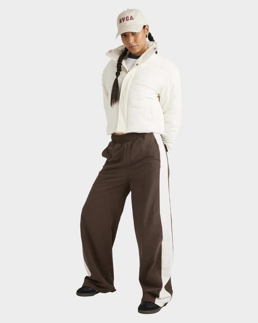 RVCA Womens Tracked Wide Leg Pant