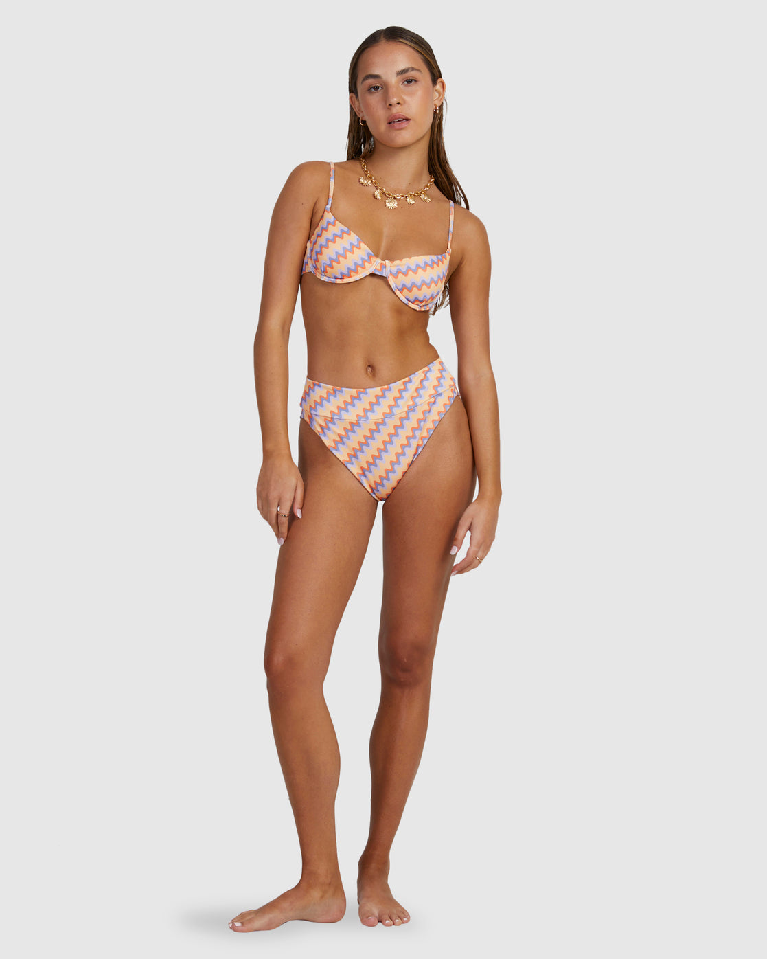 RVCA Retro Waves Underwire Bikini Top