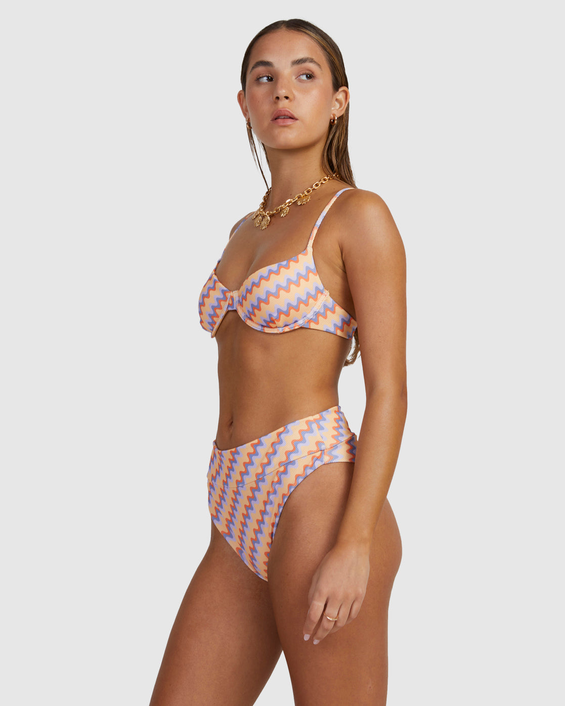 RVCA Retro Waves Underwire Bikini Top