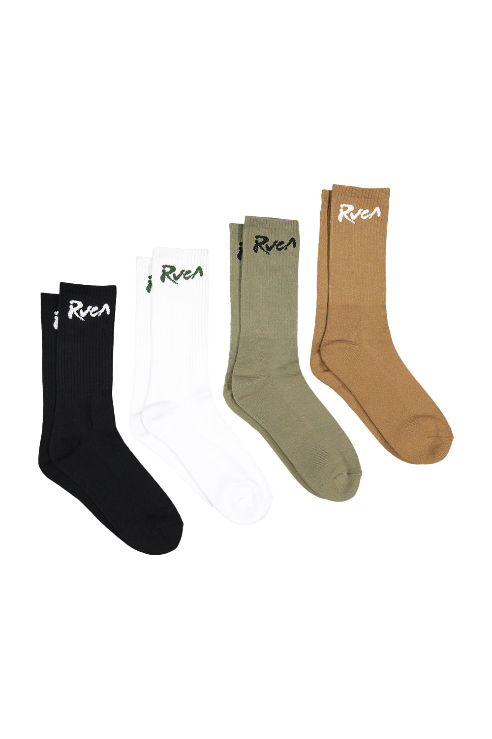 RVCA Mens Seasonal Sock 4 Pack