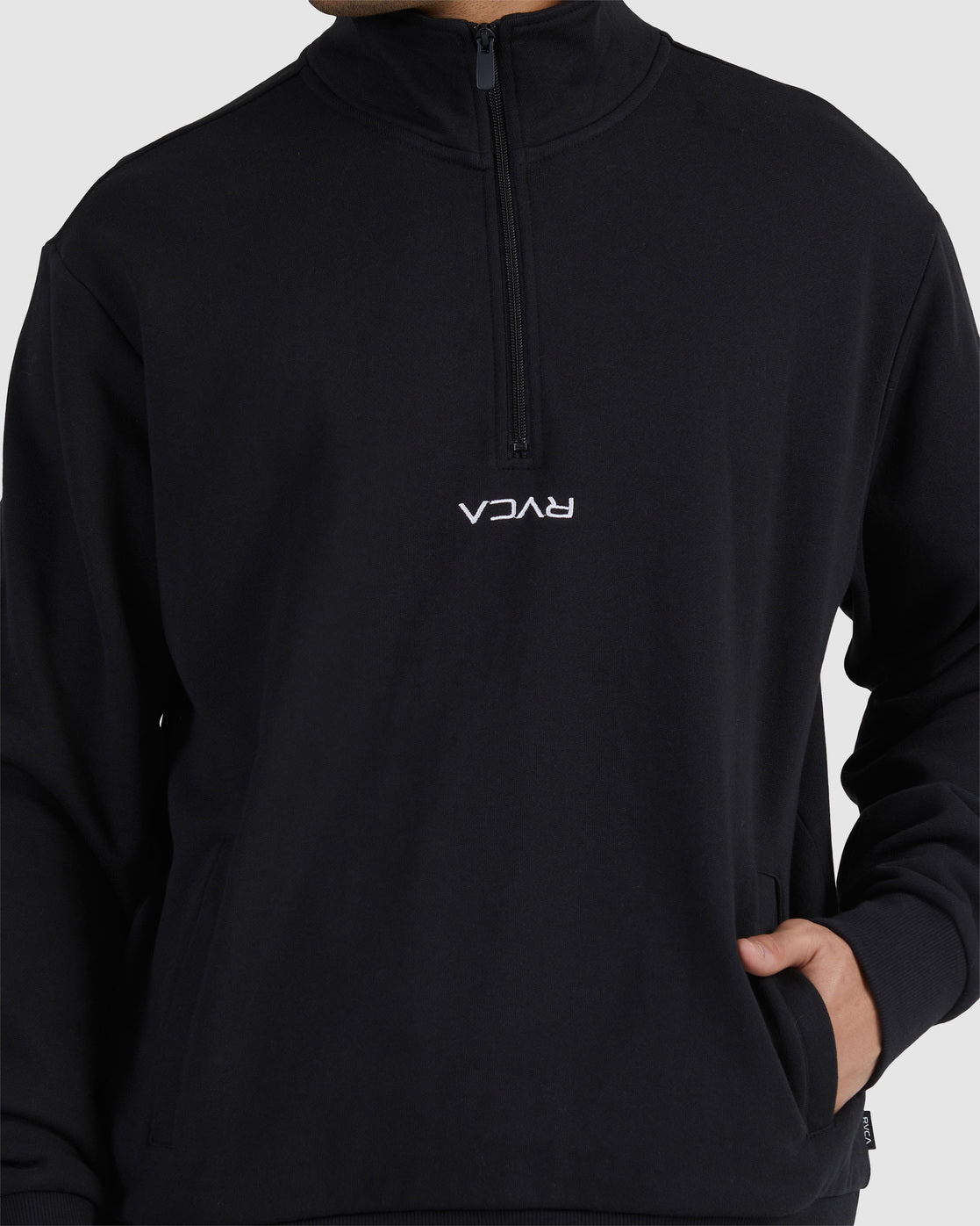 RVCA Mini Flipped Half Zip