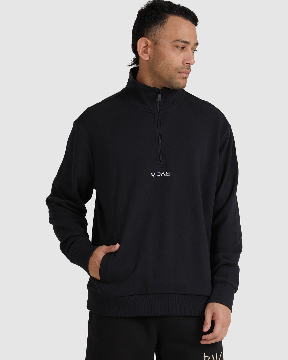 RVCA Mini Flipped Half Zip