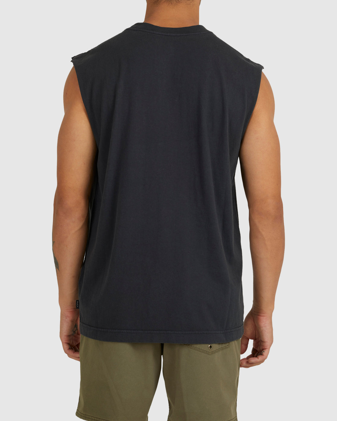 RVCA Mens Big Washed Muscle Tank