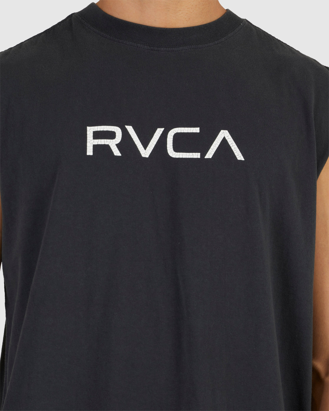 RVCA Mens Big Washed Muscle Tank