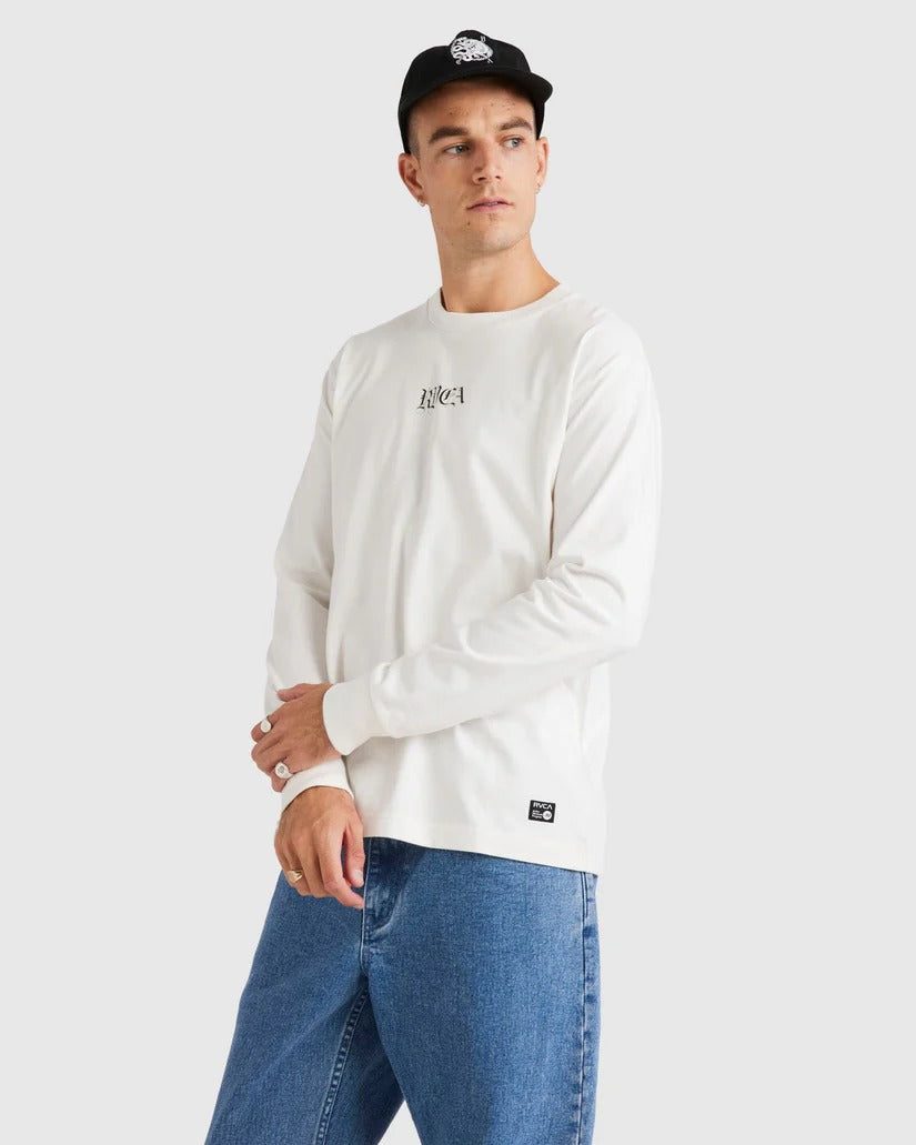 RVCA Mens Benj Long Sleeve T-Shirt