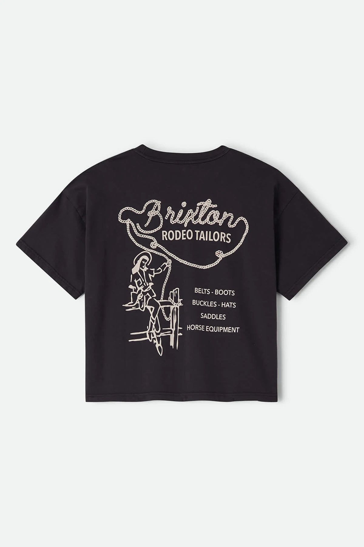 Brixton Rodeo Trailors Boxy Crop T-Shirt