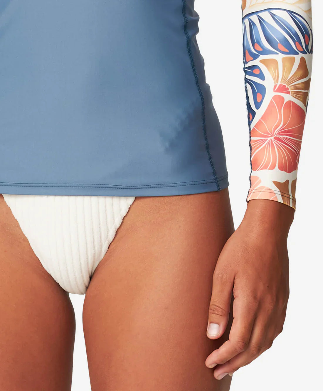 O'Neill Womens Bahia 1/4 Zip LS Rash Vest