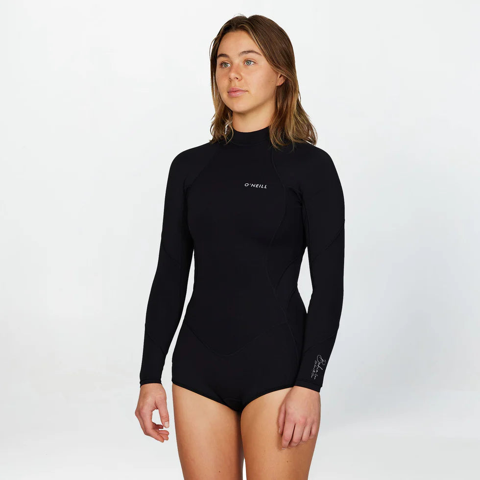 O'Neill Womens Bahia 2mm Back Zip Long Sleeve Mid Springsuit