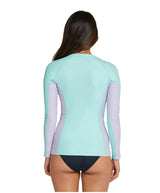 O'Neill Women's Bahia Front Zip Long Sleeve Rash Vest