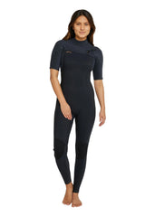 O'Neill Womens Hyperfreak Short Sleeve Steamer 2mm Wetsuit