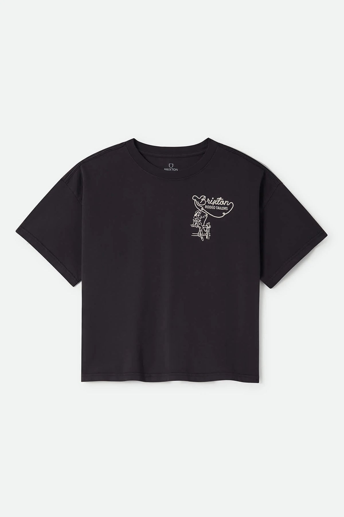 Brixton Rodeo Trailors Boxy Crop T-Shirt