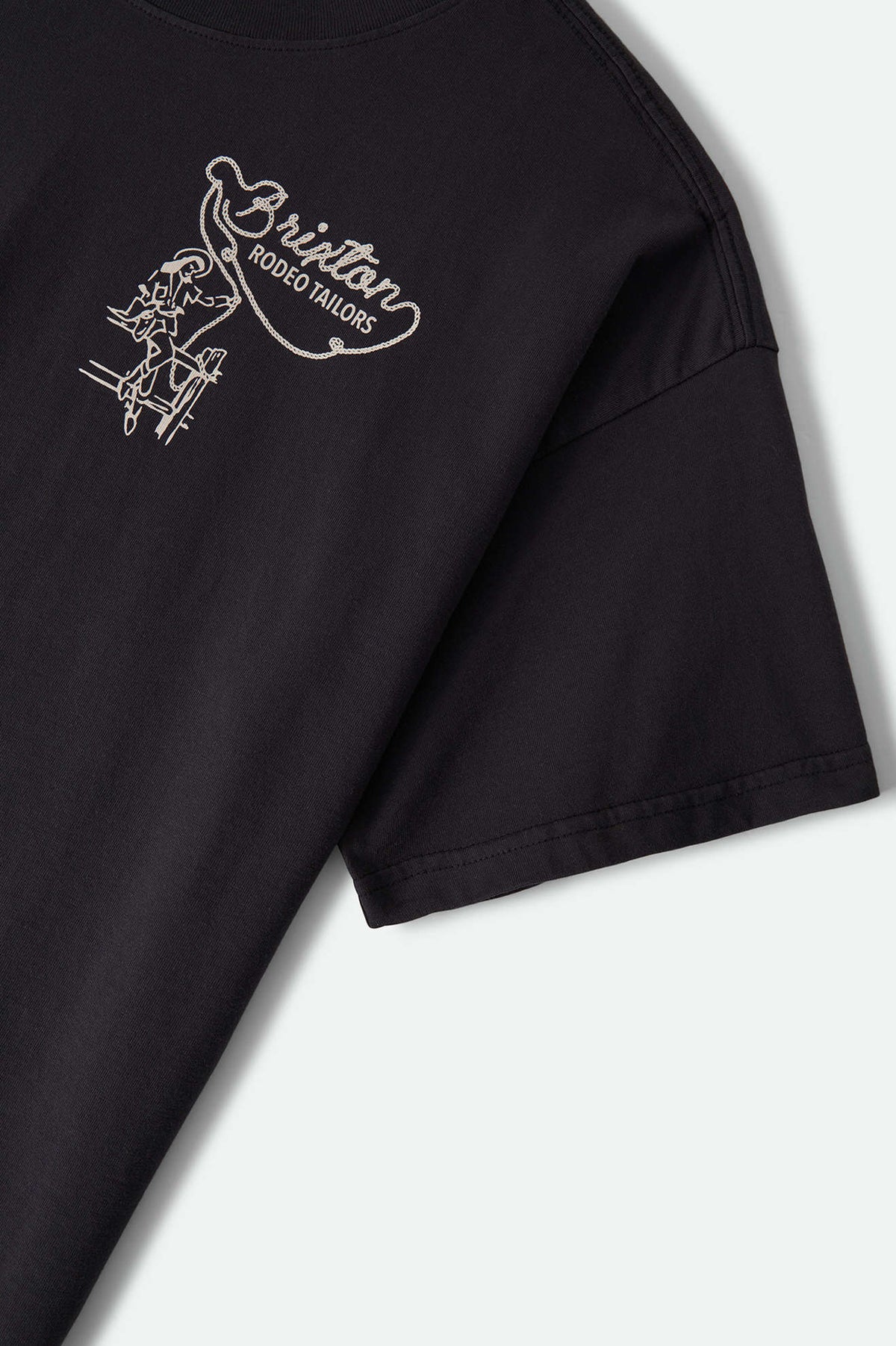 Brixton Rodeo Trailors Boxy Crop T-Shirt