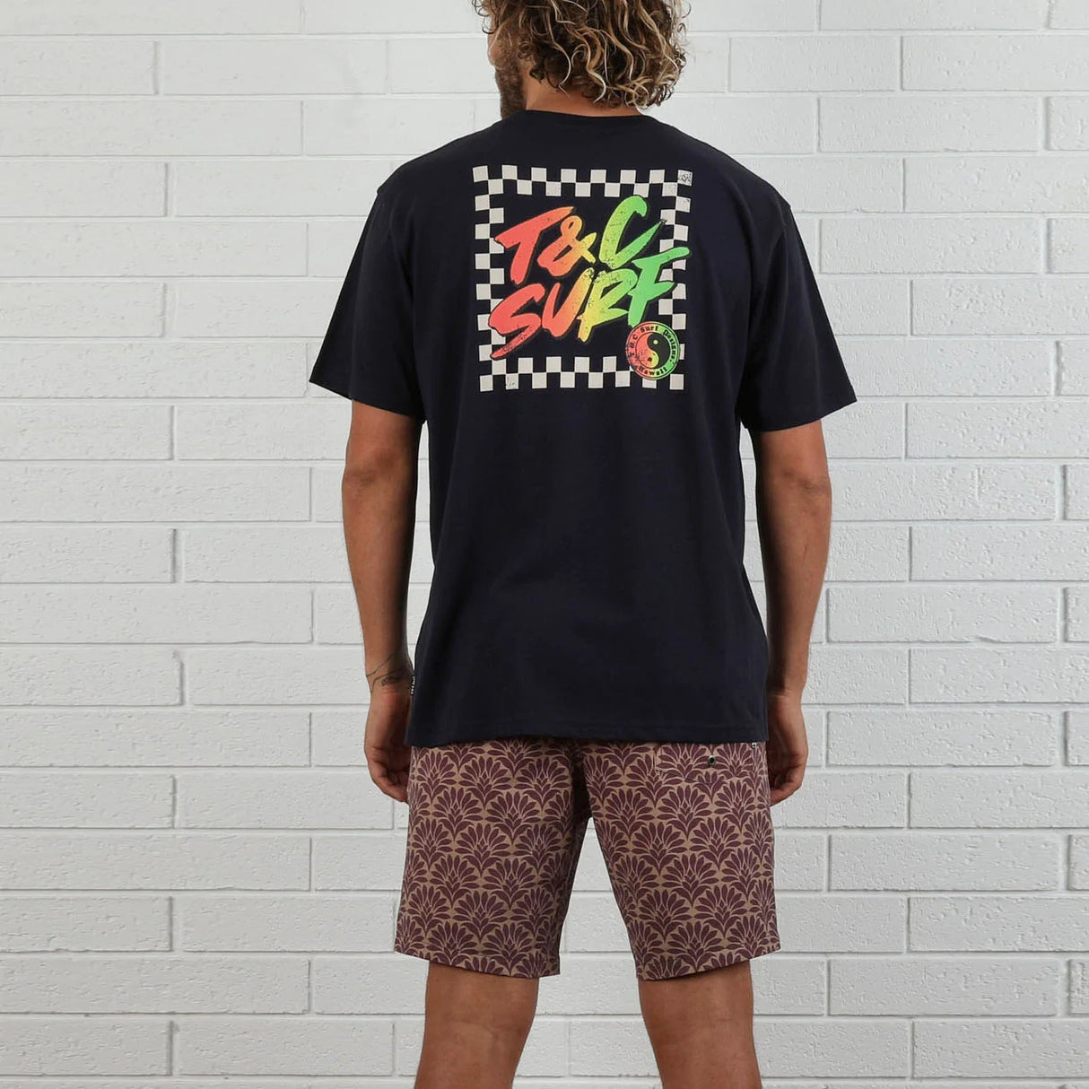 Town & Country Boys Border Check T-Shirt