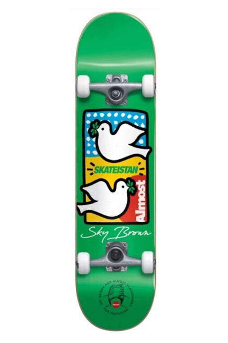 Almost Double Doves Skateistan Yth Skateboard 7.5"