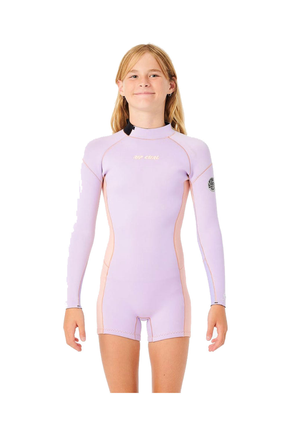 Rip Curl Girls Dawn Patrol Back Zip Longsleeve Springsuit