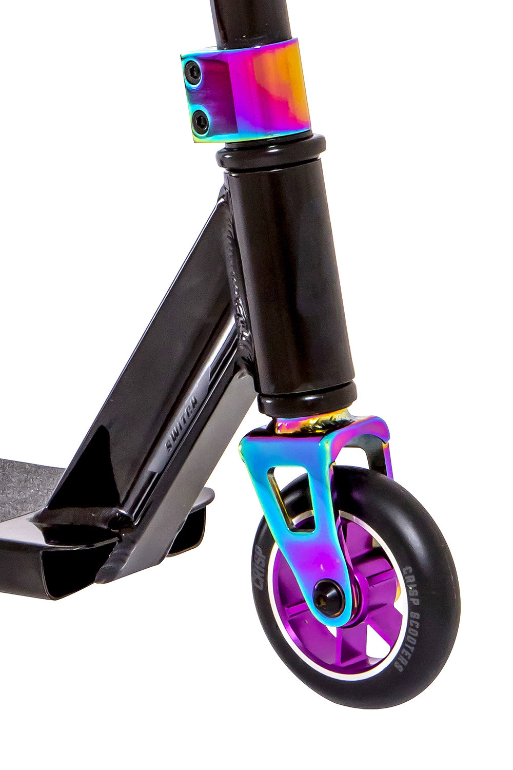 Crisp Switch Scooter - Black / Purple Scooter