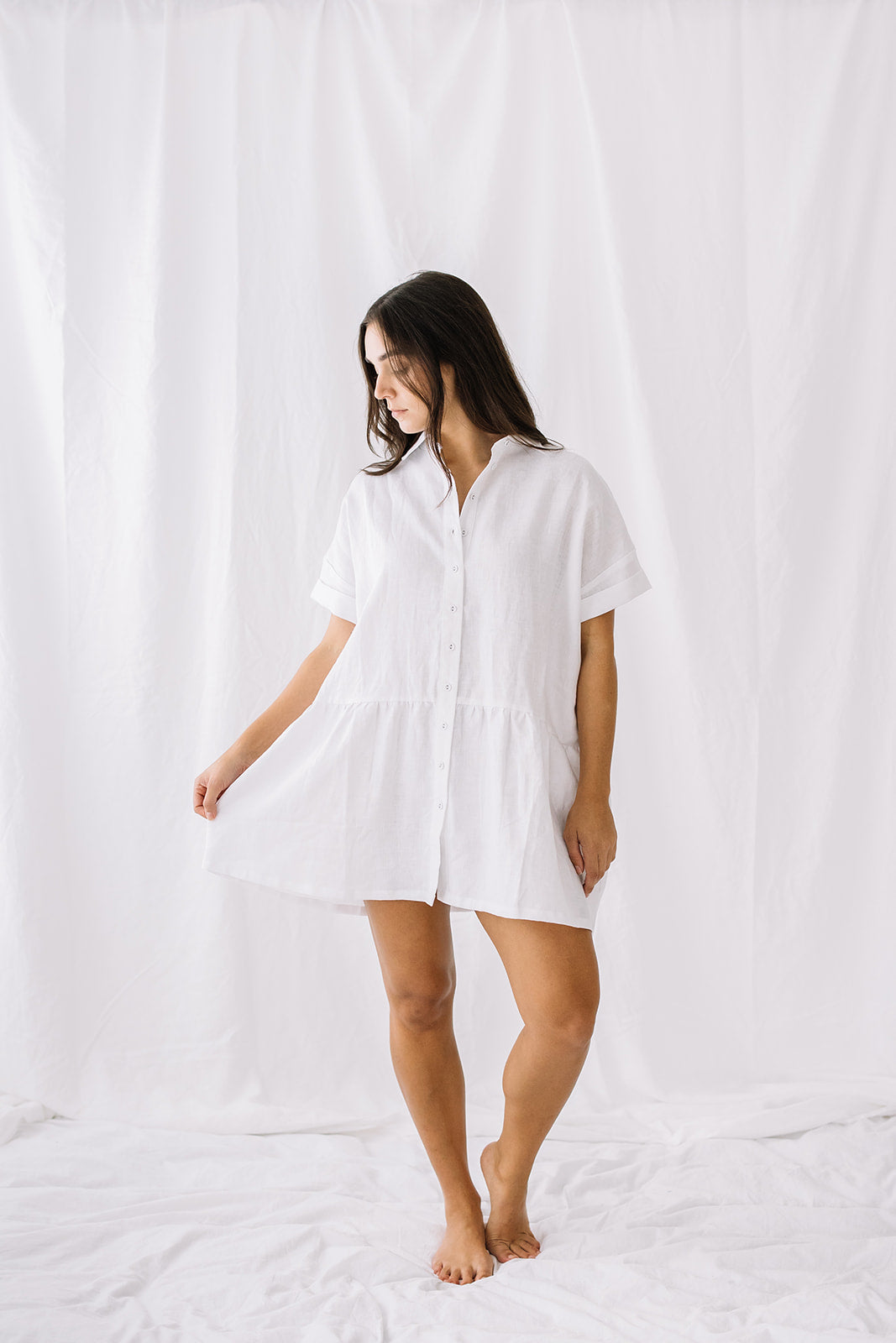 Sanbasics Women's Linen Dress