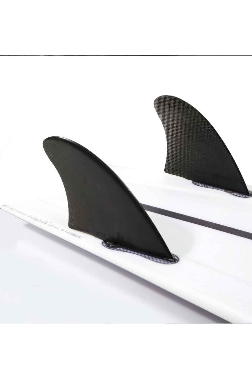 FCS2 Modern Keel Fibreglass Twin Fin Set