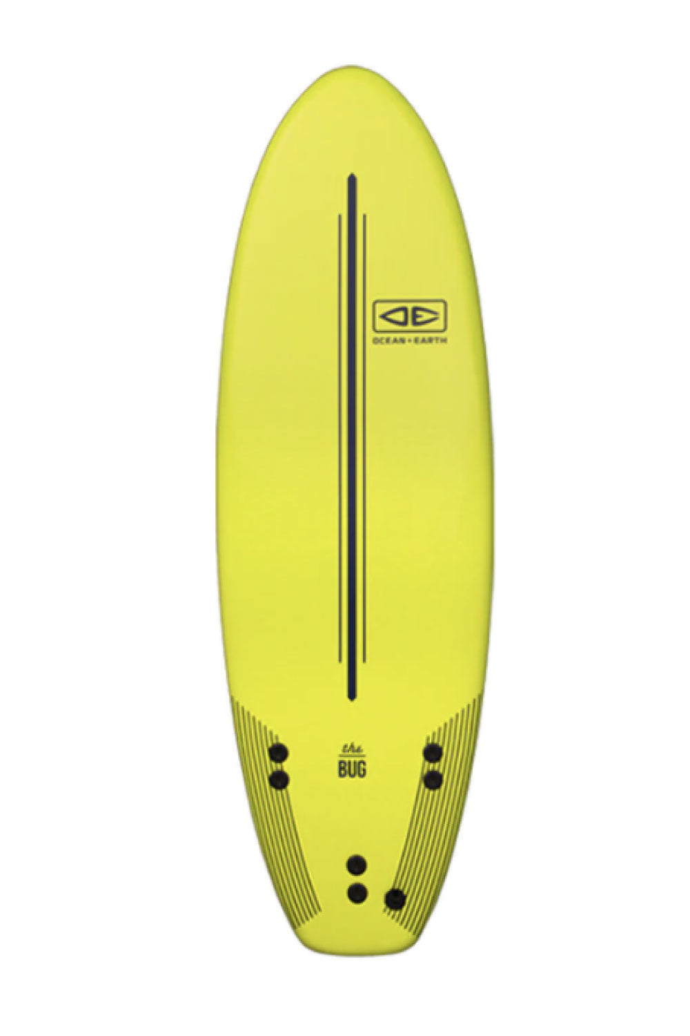 5'6 Ocean & Earth Bug Softboard - Comes with fins