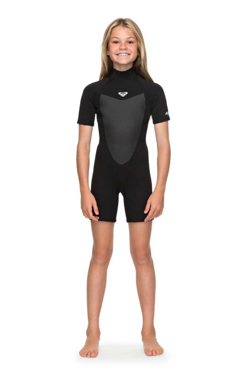 ROXY Girls (2-16 years) 2/2mm Prologue Short Sleeve Back Zip Springsuit
