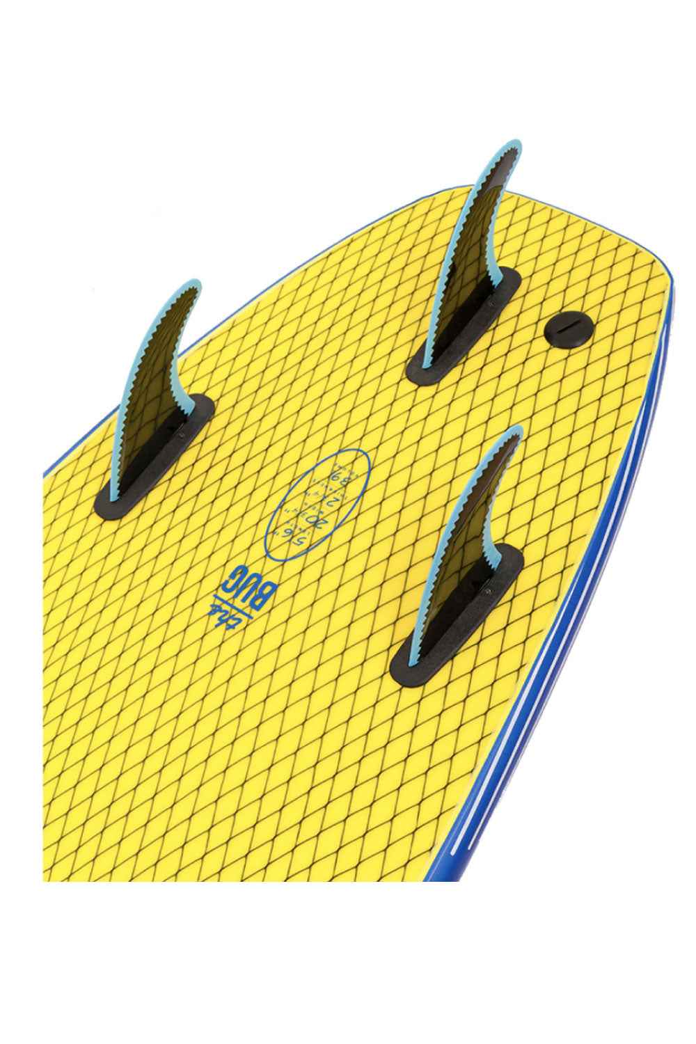 5'6 Ocean & Earth Bug Softboard - Comes with fins