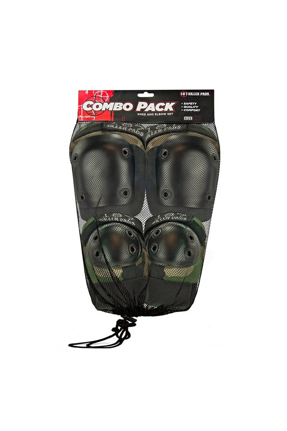 187 Killer Pads Combo Pack - Small/Medium