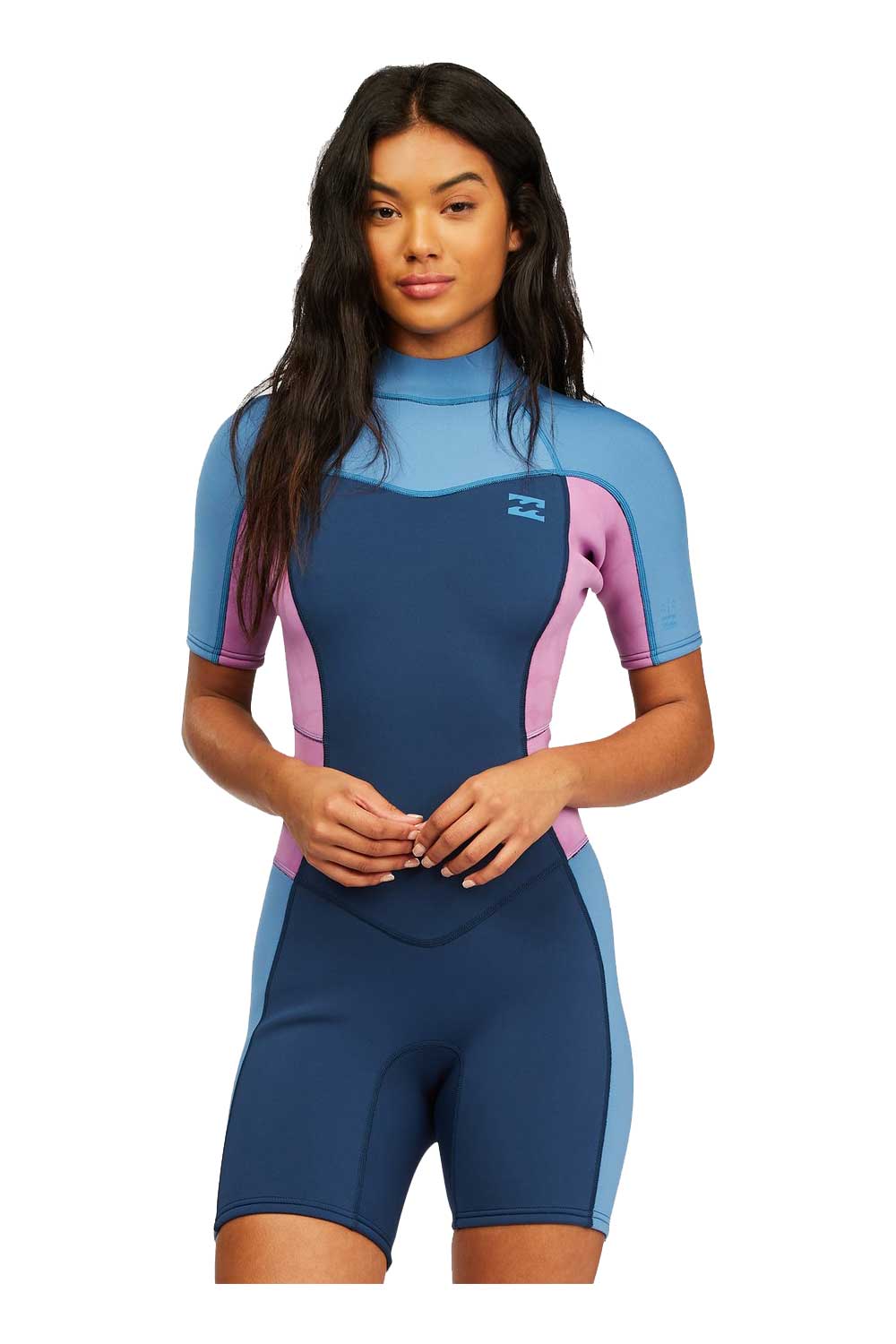 Billabong Women's 2/2mm Synergy Back Zip Springsuit Wetsuit