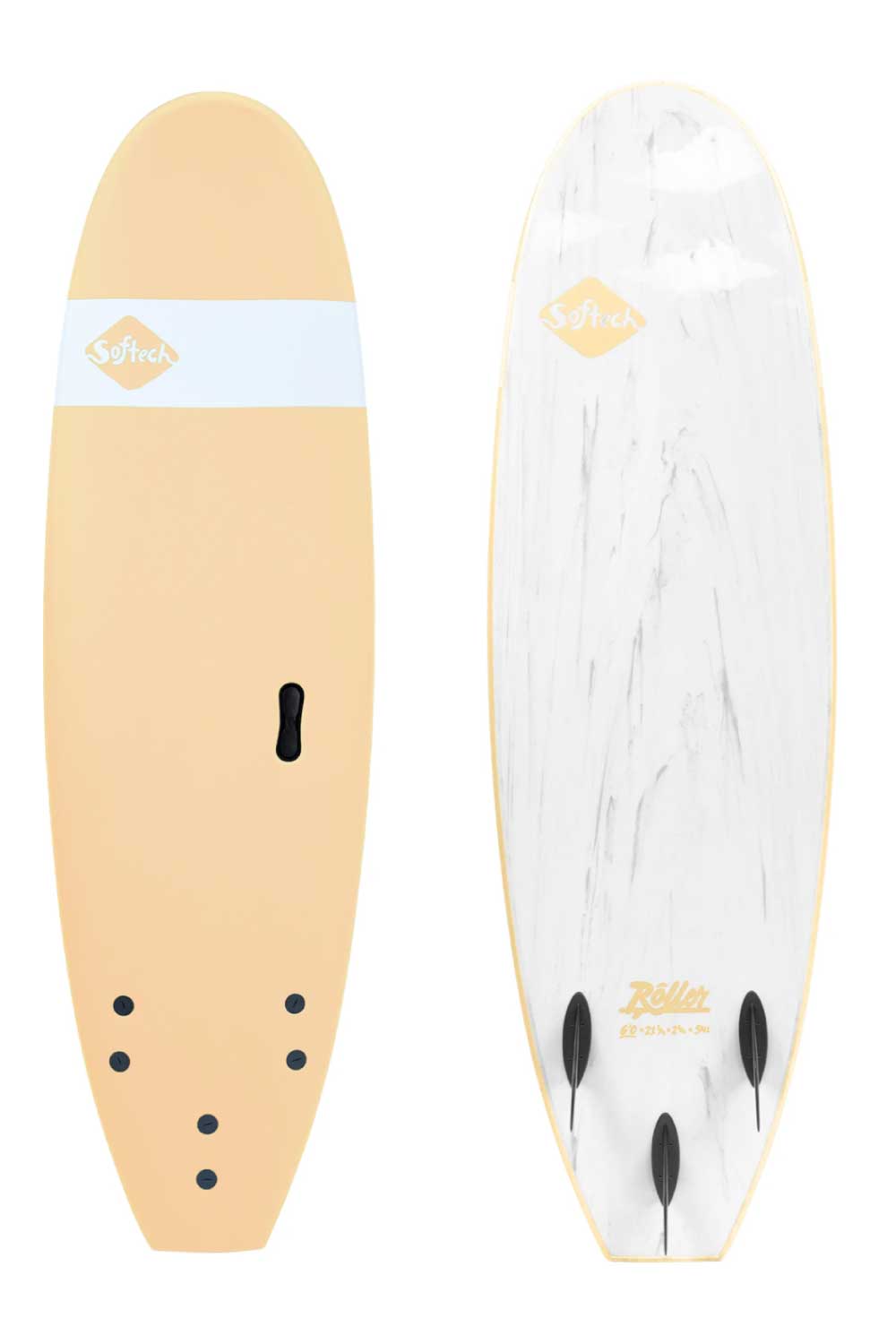 Softech Roller 7’6 Softboard - Comes with Fins