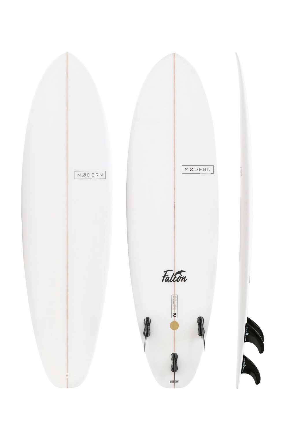 Modern Falcon PU Surfboard - Clear - 2021