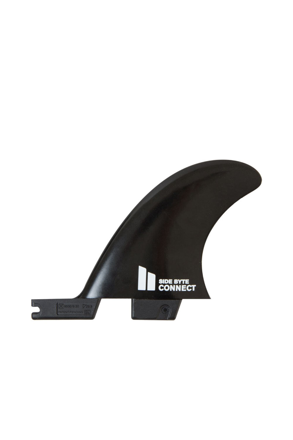 FCS 2 Connect Black Quad Rear Side Byte Surfboard Fins