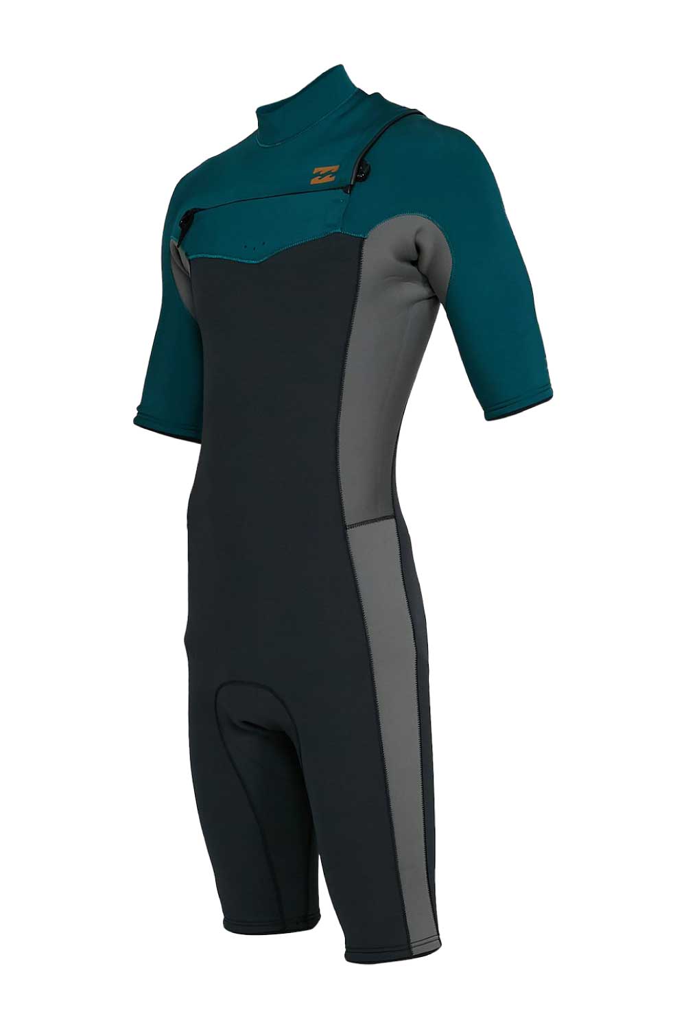 Billabong 202 2mm Revolution Chest Zip Short Sleeve Springsuit