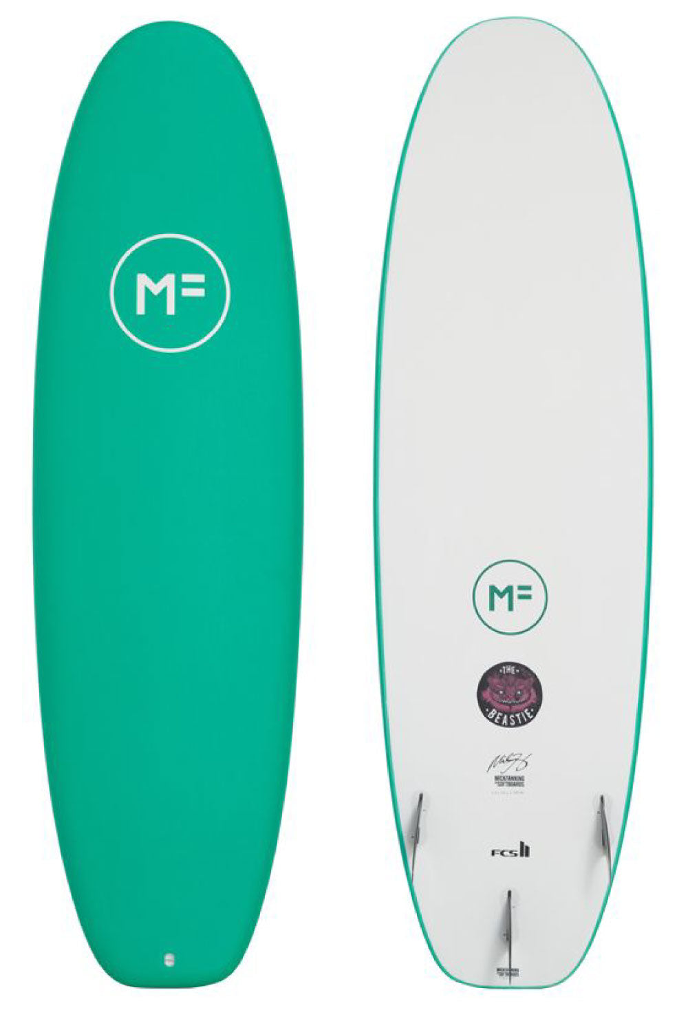 Mick Fanning MF Softboard Beastie - Fins Included