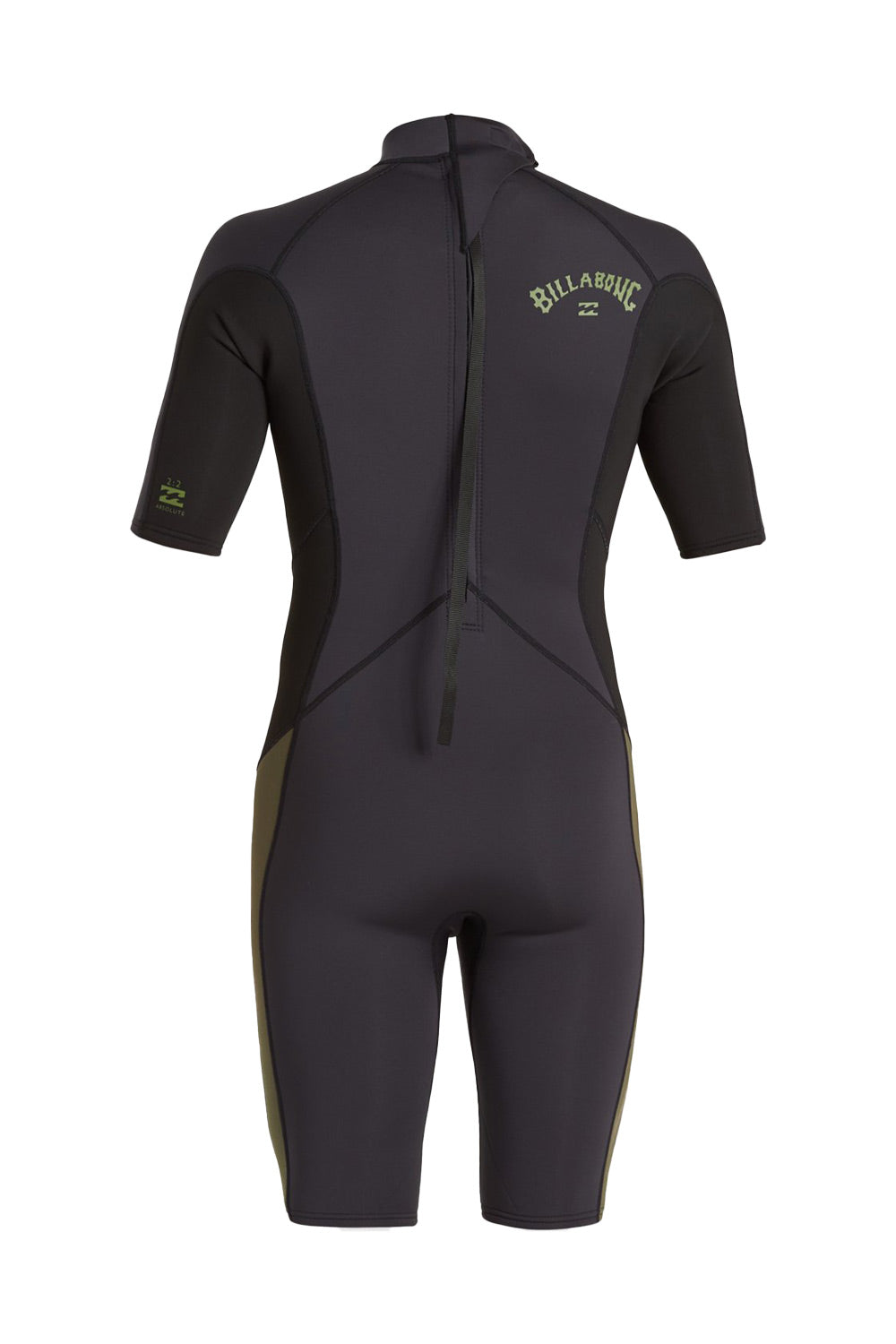 Billabong 202 Absolute FL Back Zip Short Sleeve Springsuit