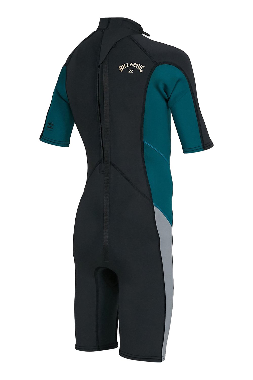 Billabong Boys 202 2mm Absolute Back Zip Short Sleeve Springsuit