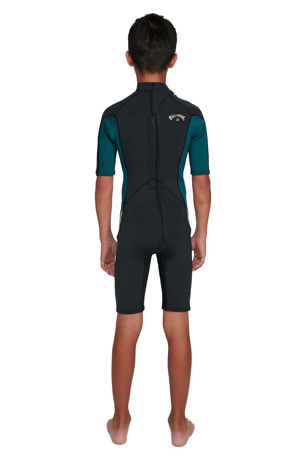 Billabong Boys 202 2mm Absolute Back Zip Short Sleeve Springsuit