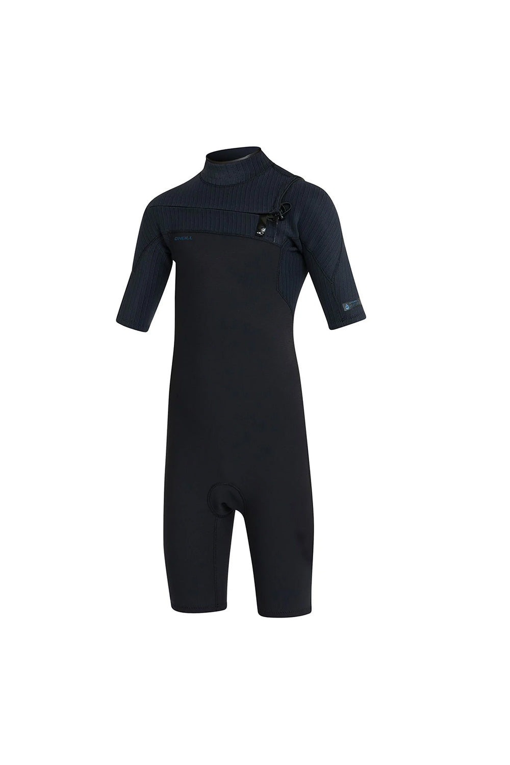 O'Neill Boys Hyperfreak 2mm Short Sleeve Chest Zip Springsuit