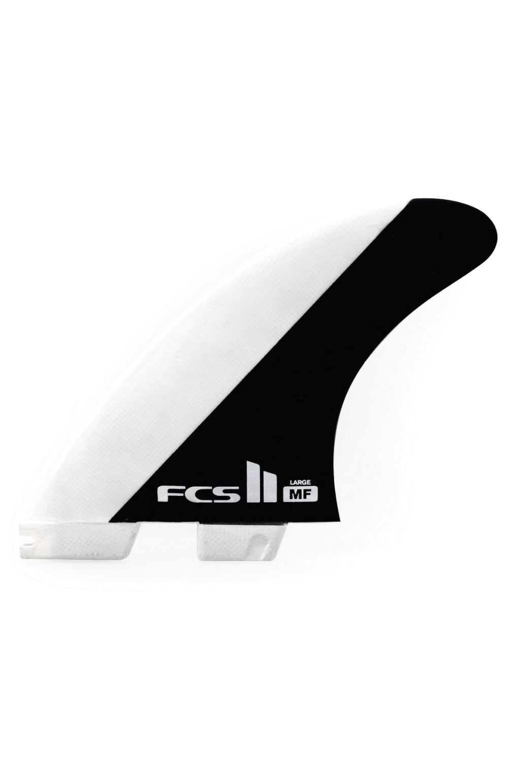 FCS2 MF Mick Fanning PC Large Thruster Set - Black/White