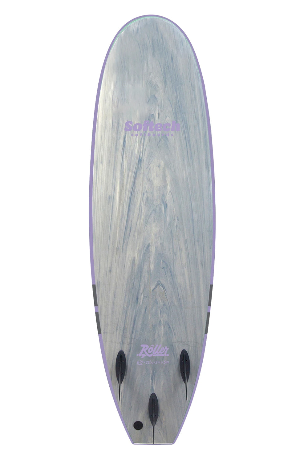 6'6 Softech Roller Softboard - Comes with fins