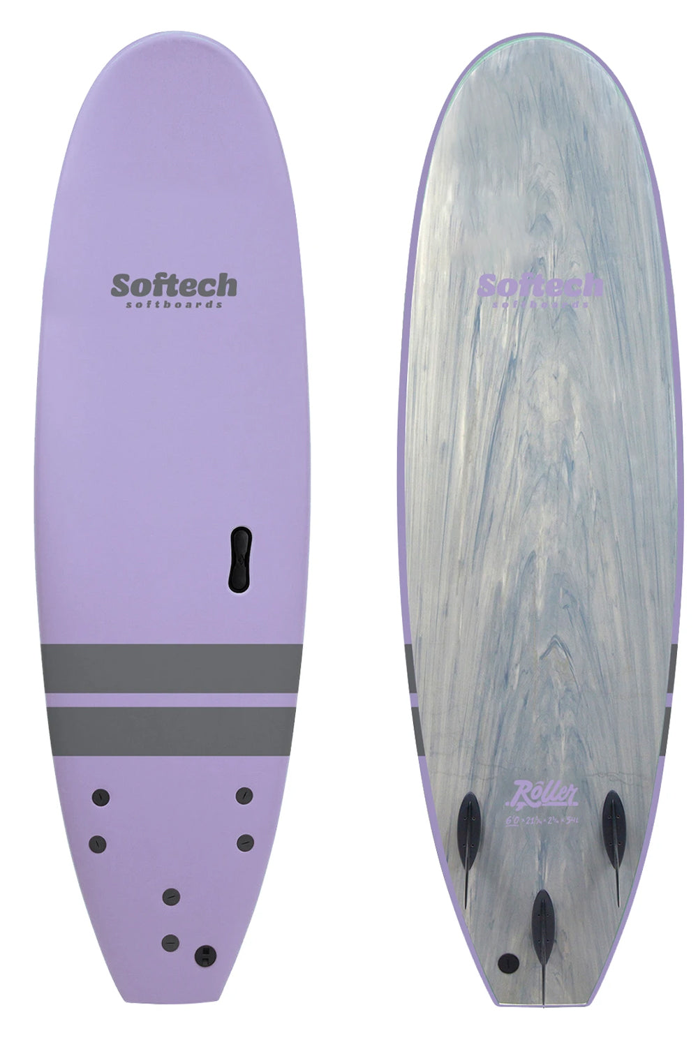 6'0 Softech Roller Softboard - Comes with fins