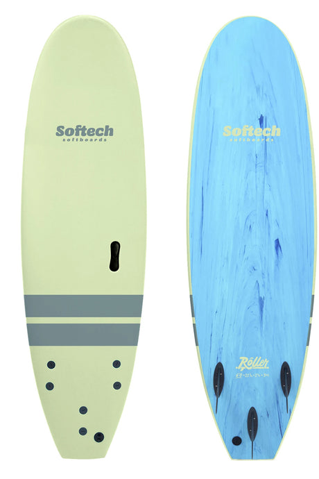 8'0 Softech Roller 2022 Softboard - Comes with fins