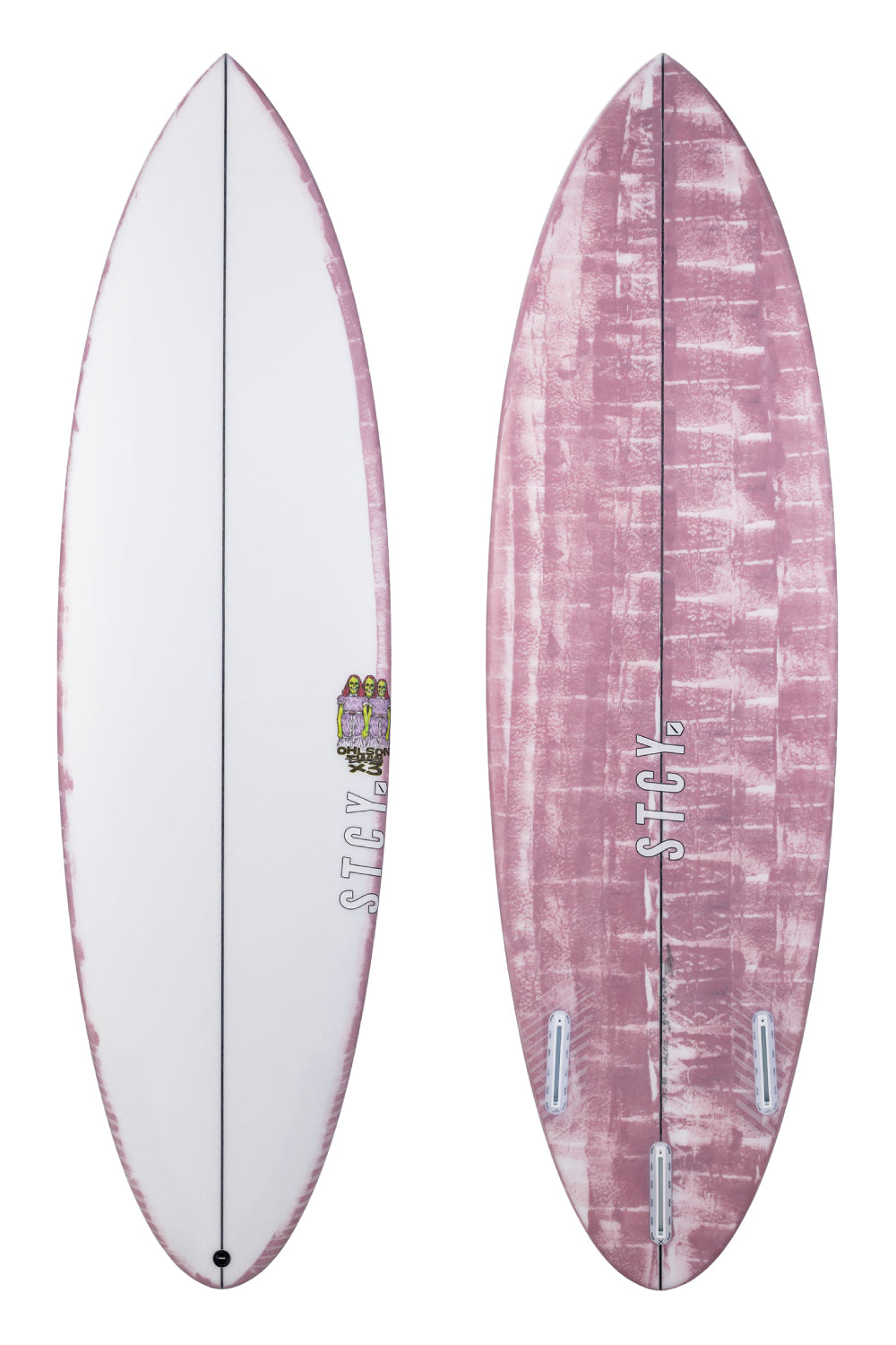 Stacey Ohlson x 3 Fins Surfboard