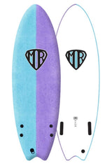 Ocean & Earth Mark Richards Ezi-Rider Twin Fin Softboard - Comes with fins