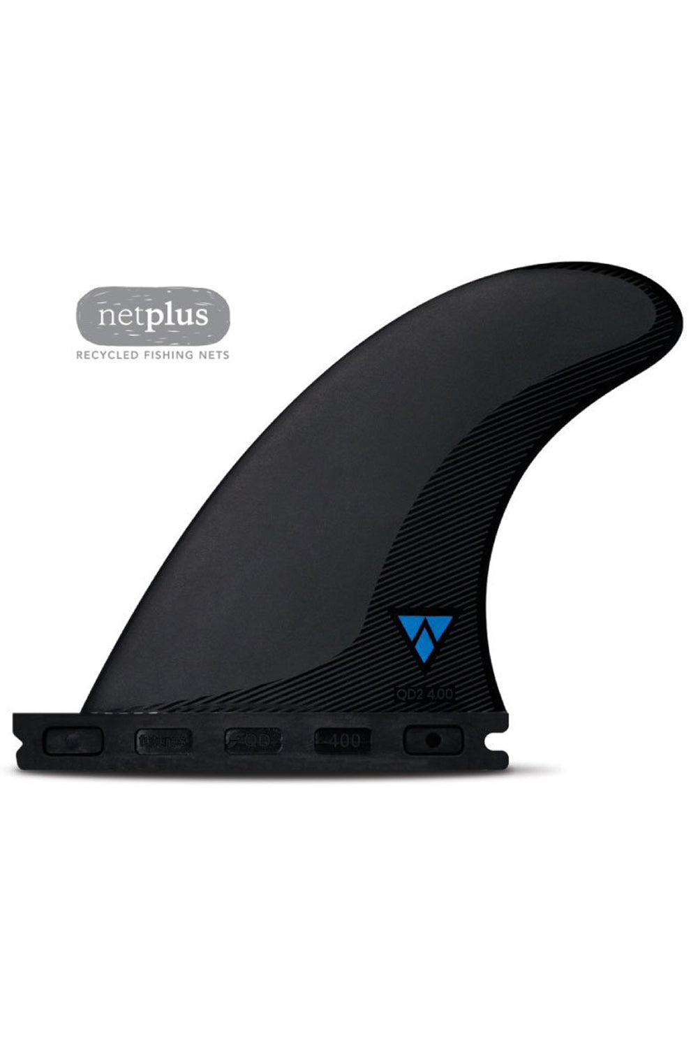 Futures QD2 4.00" Alpha Carbon Quad Rear Fin Set