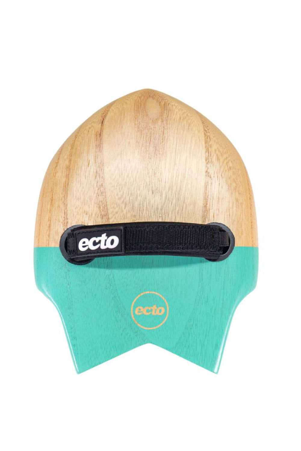 Ecto Bodysurfing Handplane - FLY Fish Wood 9"