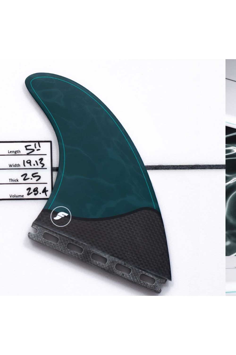 Futures Fins Pyzel Large 5 Fin Tri Quad Set