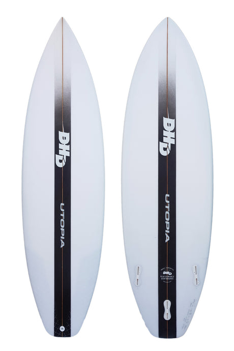 DHD Utopia Surfboard Black Spray