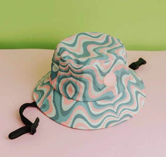 Plow Surf Co Wavy Watermelon Surf Hat